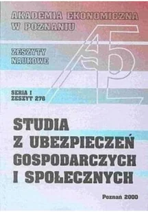 Akademia Ekonomiczna w Poznaniu Zeszyty Naukowe Seria I Zeszyt 276 - Biznes - miniaturka - grafika 1