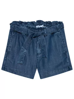 Spodnie i spodenki dla chłopców - Name it Szorty jeansowe 13172768 Niebieski Regular Fit - grafika 1
