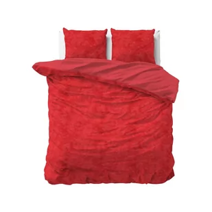 200x220 VELVET UNI czerwony kpl pościeli - Pościel - miniaturka - grafika 1