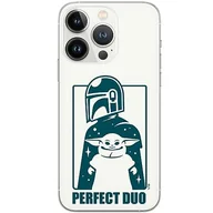 Etui i futerały do telefonów - ERT GROUP etui na telefon Iphone 13 PRO MAX, case oryginalny i oficjalnie licencjonowany przez Star Wars, wzór Baby Yoda 034, optymalnie dopasowane, plecki z TPU - miniaturka - grafika 1
