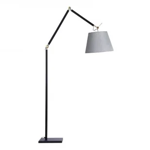 Stojąca lampa regulowana Zyta AZ4193+AZ2604 Azzardo do czytania czarny szary - Lampy stojące - miniaturka - grafika 1