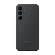 Etui i futerały do telefonów - SAMSUNG Silikonowe etui na telefon Galaxy A35 5G, pokrowiec ochronny z różnorodnością kolorów, gładki uchwyt, miękki i elegancki design, dopasowany krój, wersja amerykańska, EF-PA356TBEGUS, czarne - miniaturka - grafika 1