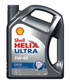 Oleje silnikowe - Shell OLEJ 5W-40 HELIX ULTRA DIESEL  4L SHELL 5W40 D 4 K 5W40 D 4-K - miniaturka - grafika 1