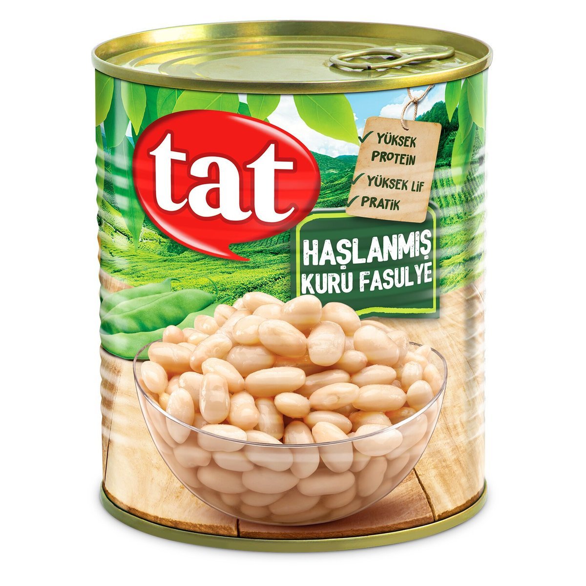 Tat Fasola biała gotowana 800g