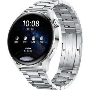 Huawei Watch 3 Elite Srebrny - Smartwatch - miniaturka - grafika 1