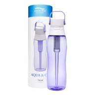 Butelki filtrujące - Butelka Filtrująca Aqua&Go Tritan - Lawendowa 750ml - miniaturka - grafika 1