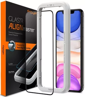 Spigen Szkło do etui Glas.tR Slim AM x2 iPhone 11 / XR 8809671018343 - Szkła hartowane na telefon - miniaturka - grafika 2