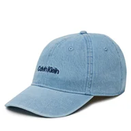 Czapki męskie - Czapka z daszkiem Calvin Klein Emb Logo LV04G5068G Niebieski - miniaturka - grafika 1