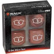 Akcesoria do gier planszowych - Magic the Gathering - Red Mana - Deluxe Loyalty Dice Set Ultra-Pro - miniaturka - grafika 1