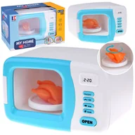 Zabawy w naśladowanie dorosłych - Kuchenka mikrofalowa światło małe AGD mikrofala ZA4675 - miniaturka - grafika 1