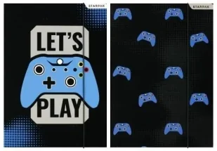 Teczka z gumką A4 PAD - STARPAK - Teczki i skoroszyty - miniaturka - grafika 1