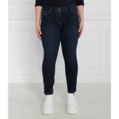 Spodnie damskie - Persona by Marina Rinaldi Jeansy plus size | Slim Fit - miniaturka - grafika 1