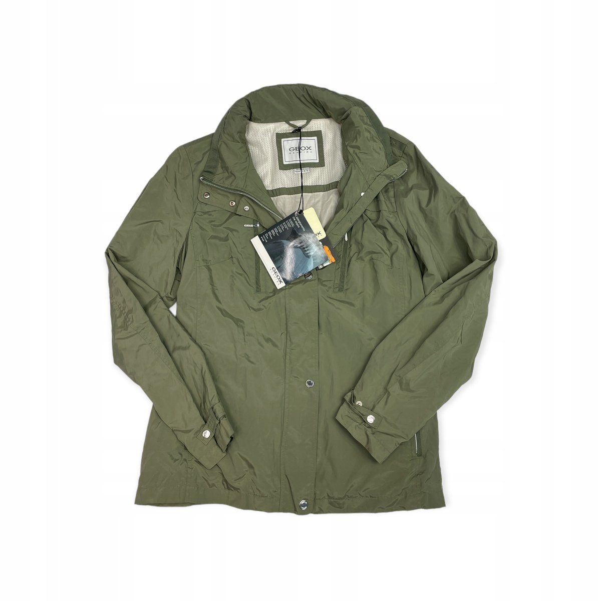 Wiatrówka kurtka damska kaptur GEOX RESPIRA 52