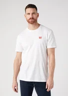 Koszulki męskie - Męska koszulka t-shirt Wrangler SIGN OFF TEE W70MEE989 L - miniaturka - grafika 1