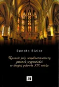 E-booki - języki obce - Kazanie jako wspólnototwórczy gatunek wypowiedzi w drugiej połowie XIX wieku Renata Bizior PDF) - miniaturka - grafika 1