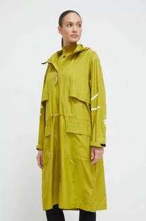 Kurtki damskie - adidas by Stella McCartney kurtka damska kolor zielony przejściowa oversize - grafika 1