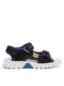 Buty dla chłopców - Primigi Sandały 3915222 D Czarny - miniaturka - grafika 1