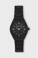 Zegarki męskie - Trussardi zegarek i etui na karty kolor czarny R2453156007 - miniaturka - grafika 1