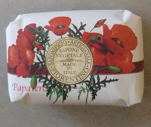 Saponificio Artigianale Fiorentino MYDŁO Papavero (mak) 200g - Mydła - miniaturka - grafika 1