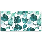 Podkładki na biurko - Duża podkładka na biurko Tropikalne liście 120x60cm, Dywanomat - miniaturka - grafika 1