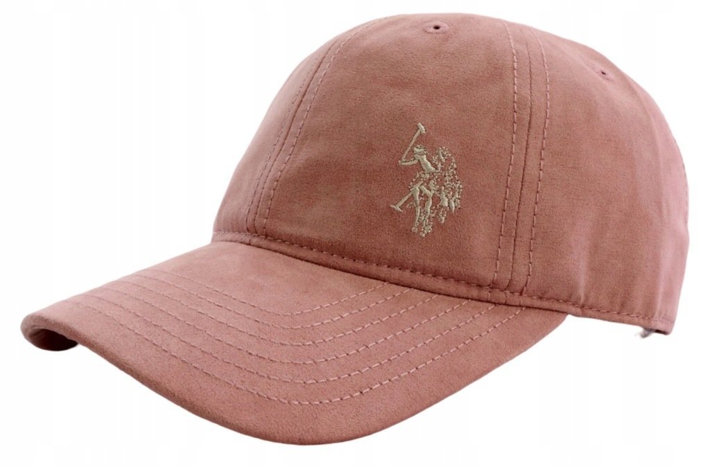 Czapka z daszkiem damska młodzieżowa U.S. Polo Assn. 54-59cm Haft Welur