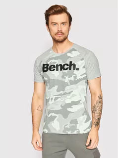 Koszulki męskie - Bench T-Shirt Besom 120764 Szary Regular Fit - grafika 1