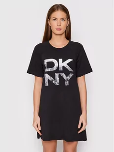 DKNY Sukienka codzienna YI2322489 Czarny Regular Fit - Sukienki - miniaturka - grafika 1