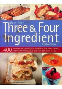 Three and four ingredient - Książki kucharskie - miniaturka - grafika 1