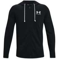 Bluzy sportowe męskie - Męska bluza Under Armour Rival Terry LC FZ Rozmiar: L / Kolor: czarny - miniaturka - grafika 1