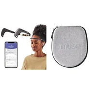 Torby podróżne - Muse Dorośli, Unisex MU-03-GY-ML Opaska na Czoło ze Skanerem Mózgu, Brązowy/Złoty, M & Muse: The Brain Sensing opaska na głowę oficjalna torba podróżna, szara, 18 x 19 x 8 cm - miniaturka - grafika 1