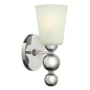 Elstead Lighting Zelda 1Lt Wall Light Polished Nickel HK/ZELDA1 PN Elstead kinkiet nowoczesny HK/ZELDA1 PN) - Lampy ścienne - miniaturka - grafika 1