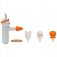Masażery - 4SMARTS ACECOOL Rabbit Mini pistolet do masażu Biały - miniaturka - grafika 1