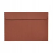 Koperty - KOPERTA OZDOBNA PAPIEROWA C6 BRĄZOWA HK 120G - miniaturka - grafika 1