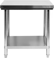 Stoły gastronomiczne - Yato Yato Stół centralny składany z półką 800x700x850 mm YG-09006 - miniaturka - grafika 1