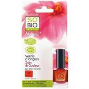 Lakiery do paznokci - SO'BiO etic Naturalny lakier do paznokci 08 Orange Pop 10 ml - miniaturka - grafika 1