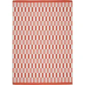 Dywany zewnętrzne - Dywan wewnętrzny zewnętrzny INEZ 120x170 cm OEKO-TEX modern pomarańczowy - miniaturka - grafika 1