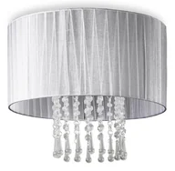 Lampy sufitowe - Lampex Lampa wisząca Wenecja Popiel lampex_153/1 POP - miniaturka - grafika 1