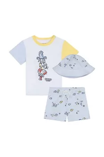 Dresy i komplety dla chłopców - Kenzo Kids komplet niemowlęcy kolor biały - Kenzo kids - grafika 1