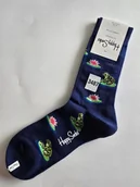 Skarpetki damskie - Kolorowe skarpety Happy Socks unisex rozmiar 41-46 (3487) - miniaturka - grafika 1