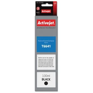 ActiveJet Tusz AE-664Bk (zamiennik Epson T6641; Supreme; 100 ml; czarny) - Tusze zamienniki - miniaturka - grafika 1