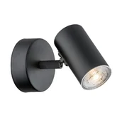Lampy ścienne - Kinkiet Carina 8201 1Xgu10 czarny - miniaturka - grafika 1