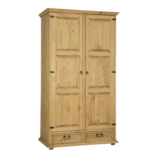 Szafa 2D2S Drewniana Sosnowa Classic Wood Mebel Bos Sosna Miodowa - Szafy - miniaturka - grafika 1