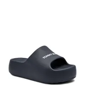 Klapki i japonki damskie - Tommy Jeans Klapki FLATFORM SLIDE - miniaturka - grafika 1