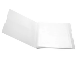 Herlitz Teczka A4/20 z wkładem Easy Orga biała tranp. - Szkolne artykuły papiernicze - miniaturka - grafika 1