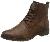 Botki damskie - Mustang Damskie botki 1359-502, koniak, 41 EU - miniaturka - grafika 1