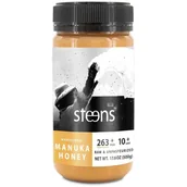 Miód - Steens - RAW Miód Manuka UMF 10+ (263+ MGO), 500 g - miniaturka - grafika 1