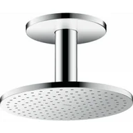 Deszczownice - AXOR 35286000 AXOR ShowerSolutions Overhead shower 250 1jet with ceiling connection, chrom - miniaturka - grafika 1