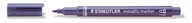 Markery permanentne - Happy Color Marker metaliczny ok.k.M fioletowy S8323-623 - miniaturka - grafika 1