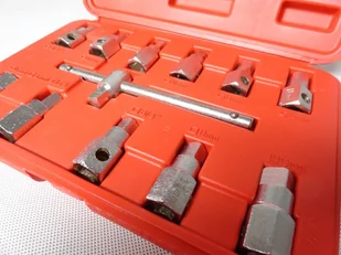 Zestaw kluczy do korków olejowych 3/8" 12 sztuk SILVER - Klucze i nasadki - miniaturka - grafika 2