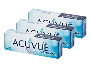 Acuvue Oasys Max 1-Day (90 soczewek) - Soczewki kontaktowe - miniaturka - grafika 1